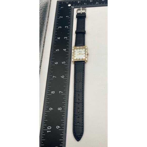 Anne Klein Mother of Pearl Dial Womens Watch 26mm New Battery New Leather Band - Picture 10 of 12